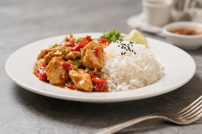 Easy Sweet Chili Chicken & Rice – A Fast, Flavorful Weeknight Favorite