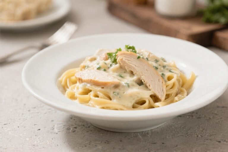 Creamy Chicken Alfredo Pasta – A Cozy, Weeknight Favorite