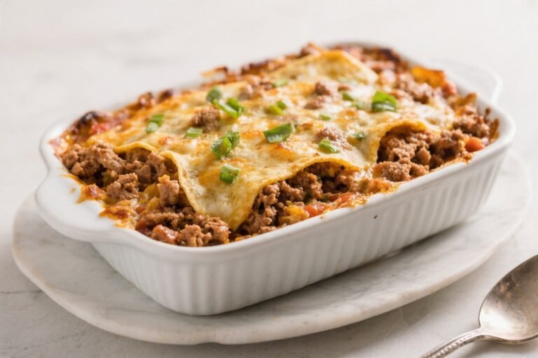 Ground Turkey Taco Casserole – A Comforting Weeknight Favorite