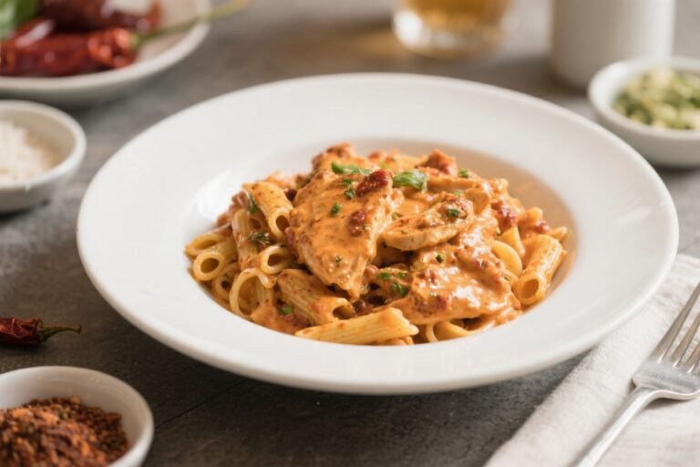 Creamy Cajun Chicken Pasta – Comforting, Spicy, and Weeknight-Friendly