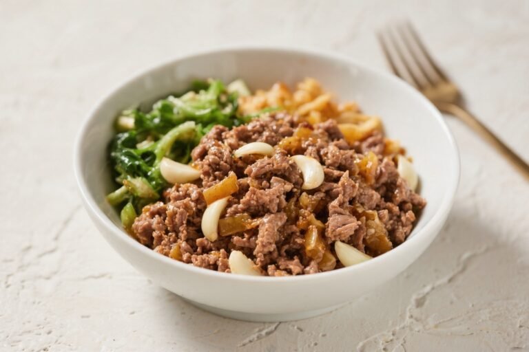 Ground Turkey Honey Garlic Bowl – Quick, Flavor-Packed Weeknight Dinner