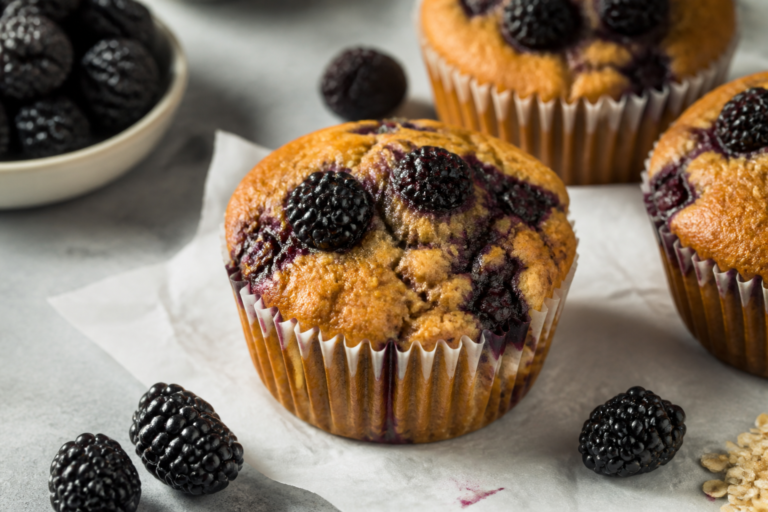 Blackberry Protein Muffins – A Simple, Satisfying Snack