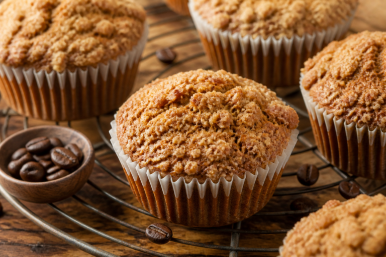 Protein Coffee Cake Muffins – Soft, Cinnamon-Swirled, and Satisfying