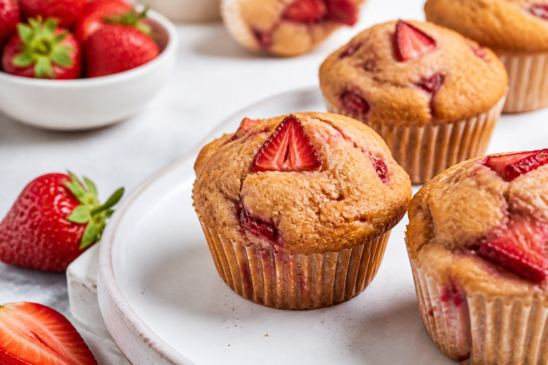 Strawberry Protein Muffins – Easy, Flavorful, and Satisfying