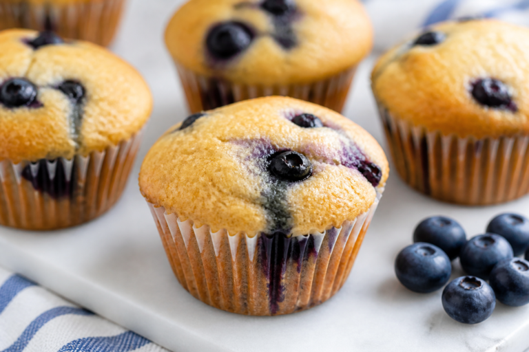 Healthy Blueberry Muffins Under 100 Calories – Light, Easy, and Delicious