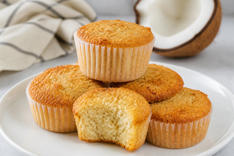 Coconut Flour Muffins Under 100 Calories – Light, Fluffy, and Easy