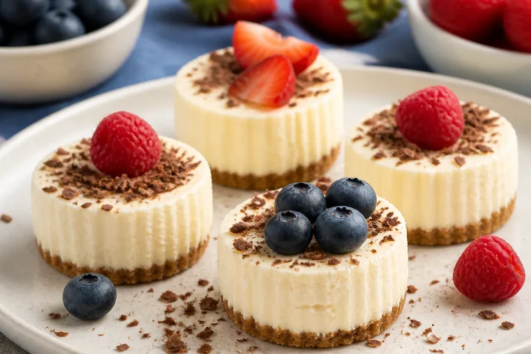 High Protein Low Carb Cheesecake Bites – Creamy, Satisfying, and Easy