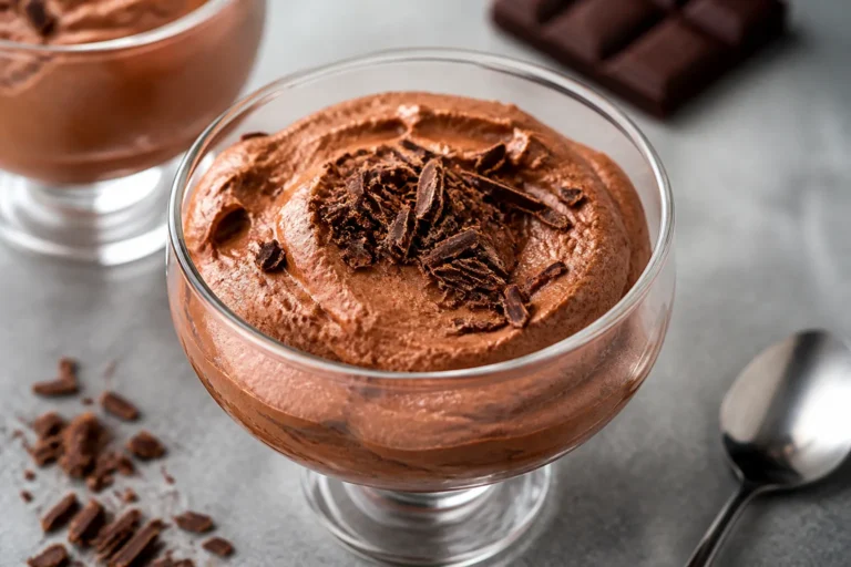 High Protein Keto Chocolate Mousse – Creamy, Easy, and Satisfying