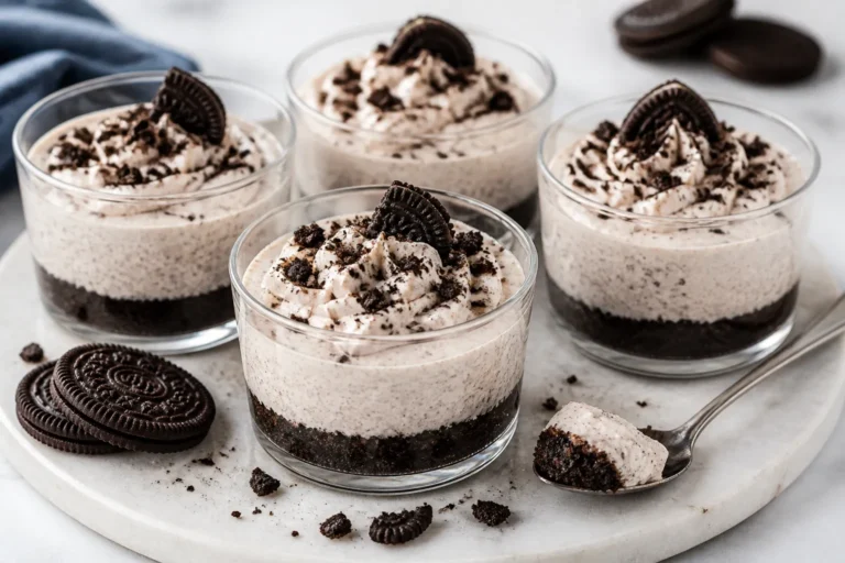 High Protein Low Carb Oreo Cheesecake Cups – A Creamy, Better-For-You Treat