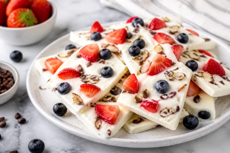 High Protein Low Carb Frozen Yogurt Bark – A Simple, Satisfying Sweet Treat