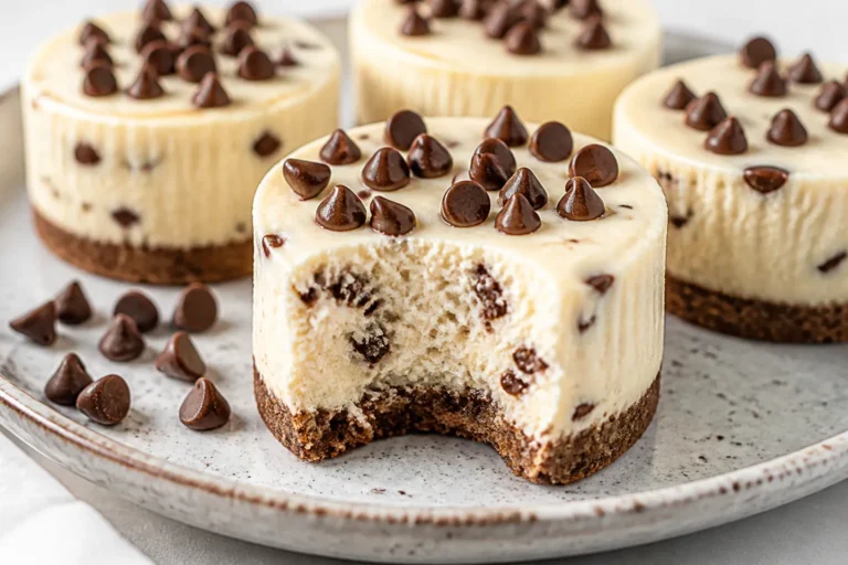 High Protein Low Carb Chocolate Chip Cheesecake Cups – A Simple, Satisfying Treat