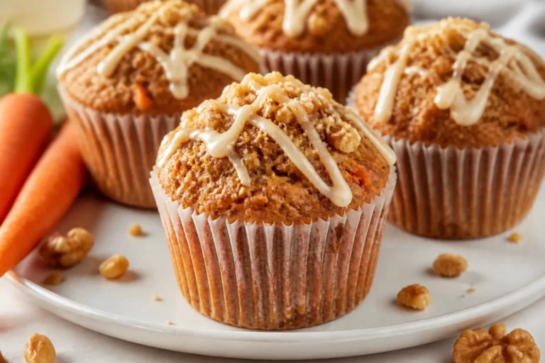 High Protein Low Carb Carrot Cake Protein Muffins – A Cozy, Better-For-You Treat