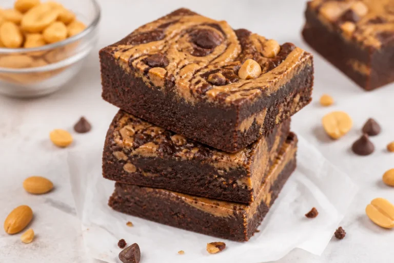 High Protein Low Carb Peanut Butter Brownie Protein Bars – Easy, Fudgy, and Satisfying