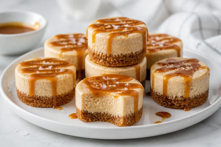 High Protein Low Carb Salted Caramel Cheesecake Bites – Easy, Creamy, and Satisfying