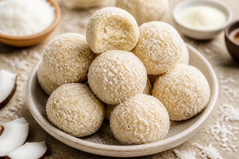 High Protein Low Carb Coconut Protein Truffles – A Sweet Bite That Fits Your Goals