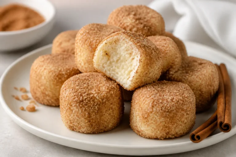 High Protein Low Carb Snickerdoodle Cheesecake Bites – Creamy, Cozy, and Easy