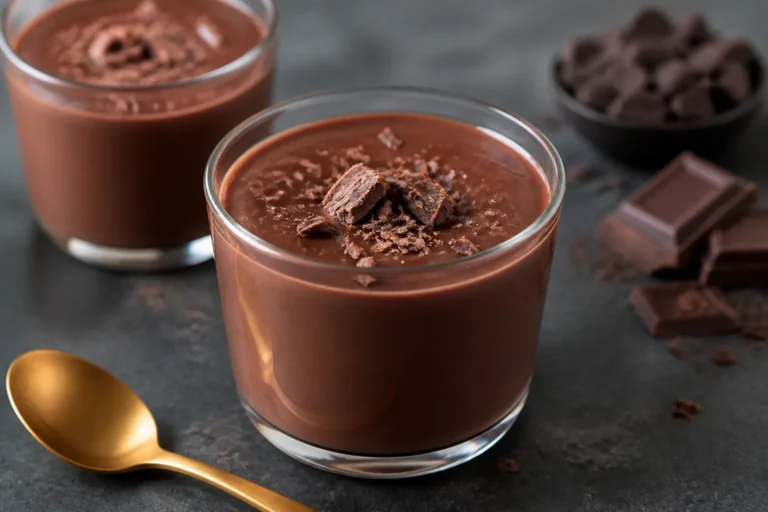 High Protein Chocolate Pudding – Creamy, Satisfying, and Simple