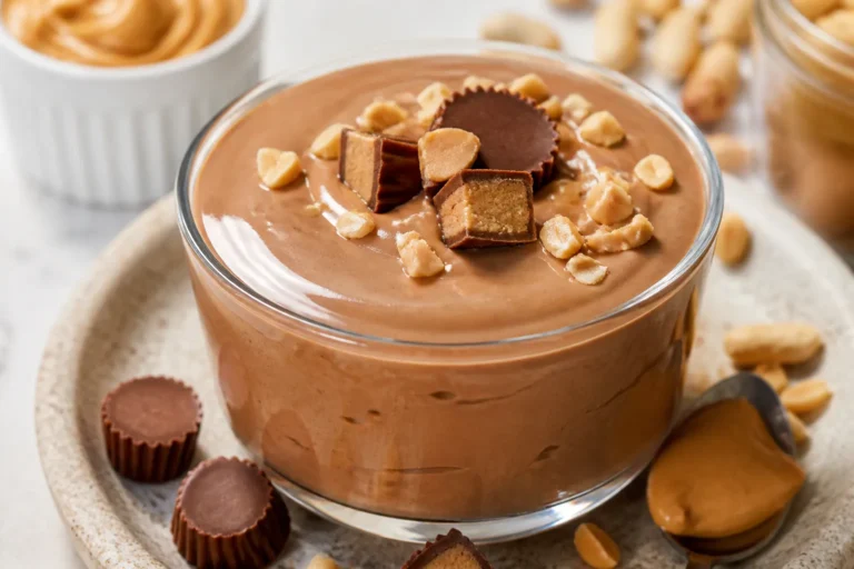 High Protein Peanut Butter Cup Pudding – Creamy, Satisfying, and Simple