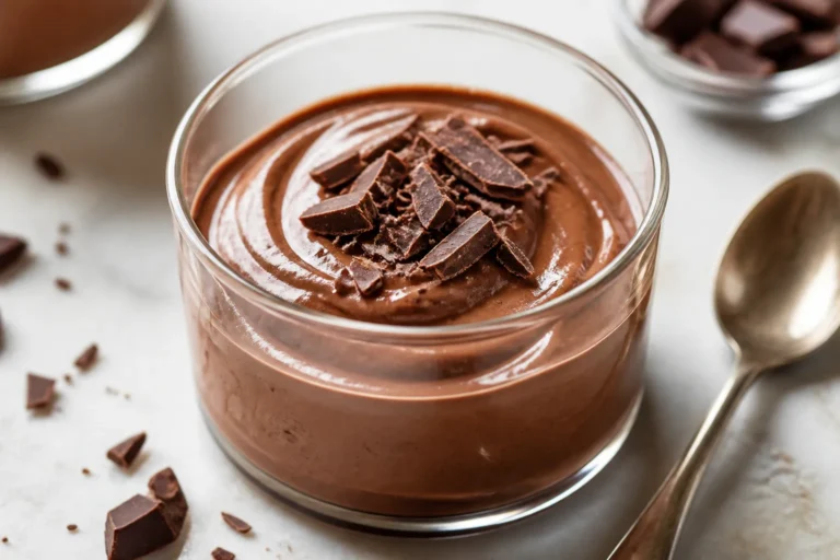 Greek Yogurt Chocolate Protein Pudding – Rich, Creamy, and Ready in Minutes