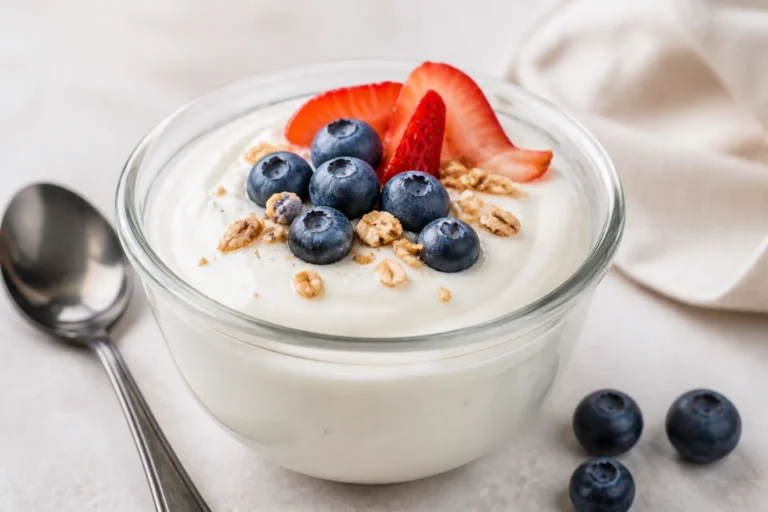 Greek Yogurt Vanilla Protein Pudding – Creamy, High-Protein, and Easy