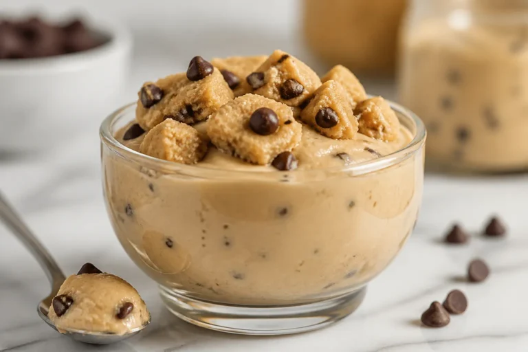 High Protein Cookie Dough Pudding – A Creamy, Satisfying Treat