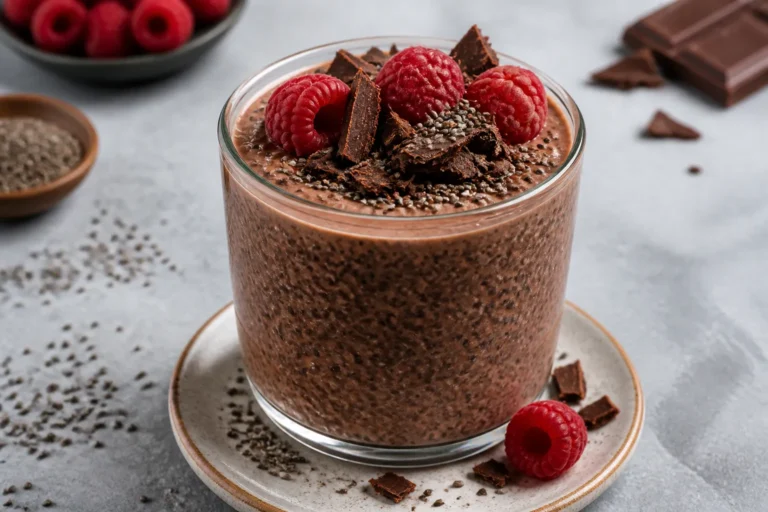 High Protein Chocolate Chia Pudding – A Creamy, Make-Ahead Treat