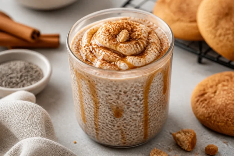High Protein Snickerdoodle Chia Pudding – Cozy Flavor, Big Nutrition