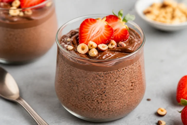 High Protein Nutella Chia Pudding – A Creamy, Make-Ahead Breakfast
